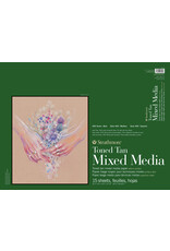Strathmore Toned Mixed Media Paper Pad Series 400 6 x 8 15 Sheets Tan