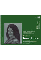 Strathmore Strathmore 400 Toned Blue Sketch Pad 24 Sheets, 18” x 24”