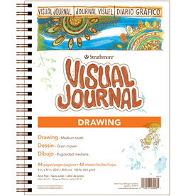 Strathmore Strathmore 500 Drawing Journal, 42 Sheets, 9” x 12”