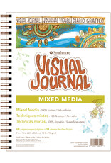 Strathmore Strathmore 500 Visual Mixed Media Journal, 34 Sheets, 9” x 12”