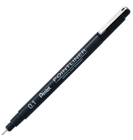 Pentel Pentel Arts Pointliner Pen, 0.1mm, Black