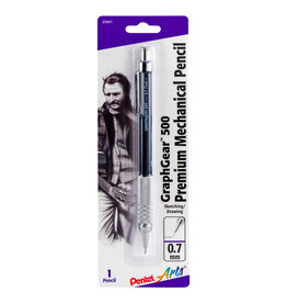 Pentel Pentel GraphGear 500 Mechanical Drafting Pencil, Blue, 0.7mm