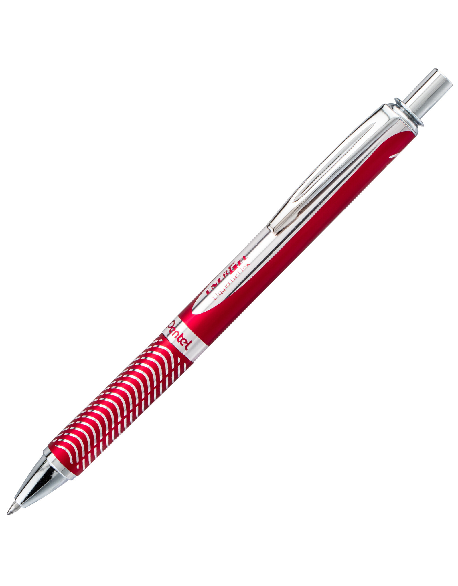 Pentel Pentel EnerGel Alloy Gel Pen, Red, 0.7mm