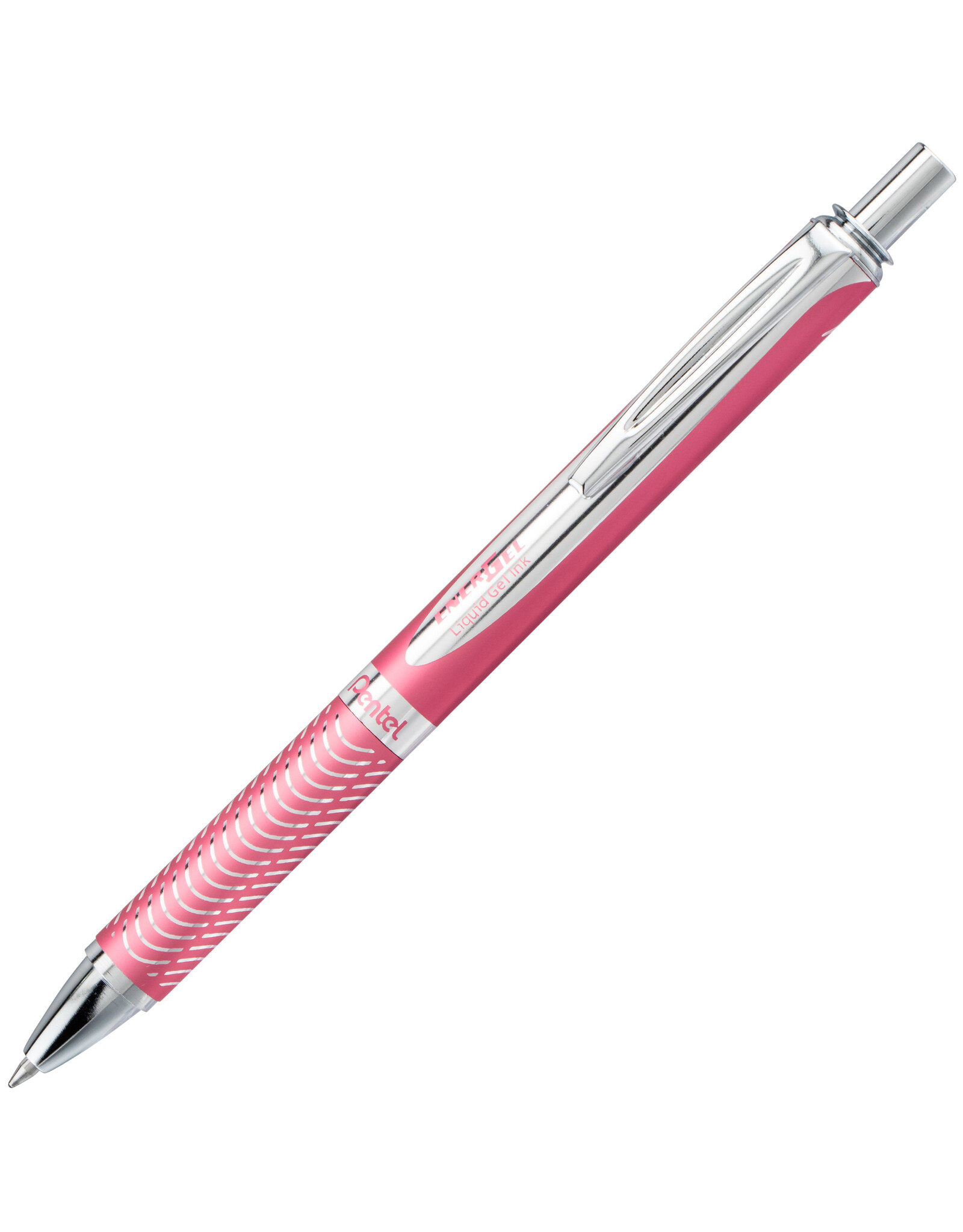 Pentel Pentel EnerGel Alloy Gel Pen, Pink, 0.7mm