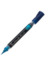 Pentel Pentel Arts DualMetallic Brush Pen, Blue/Metallic Green