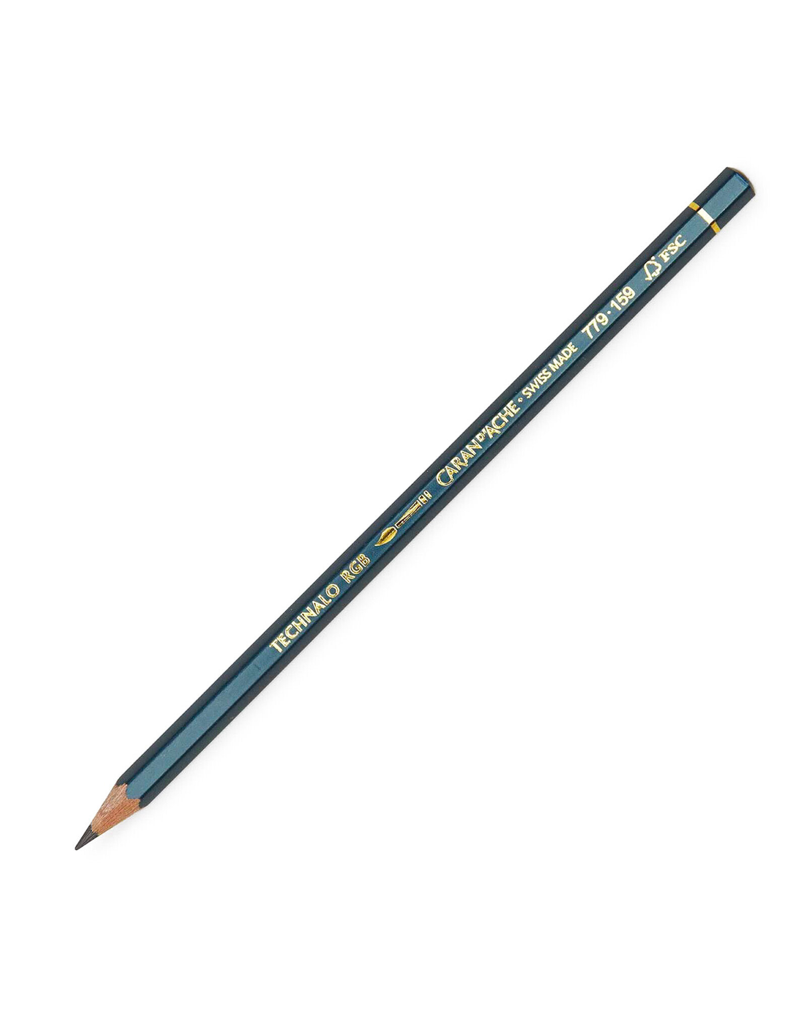 Caran d'Ache Caran d’Ache Technalo RGB Water-Soluble Graphite Pencil, Blue