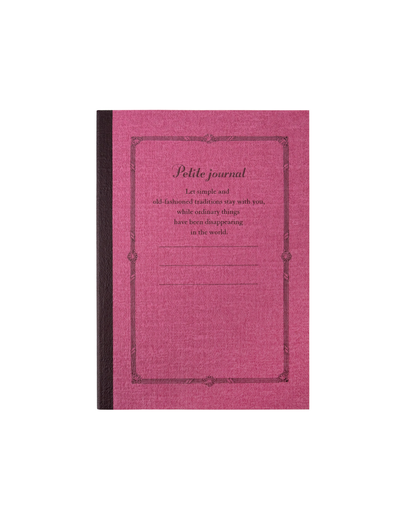 ITOYA Petite Journal Small 2.9in x 4.1in, Berry