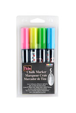 Uchida Uchida Bistro Chalk Marker, Medium Fluorescent Set of 4