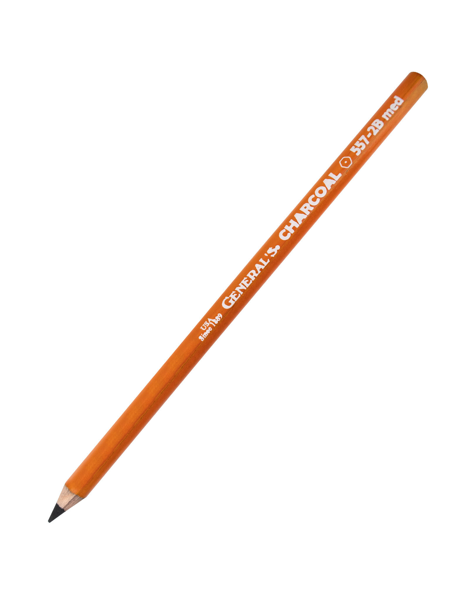 General Pencil General Pencil The Original Charcoal Pencil 2B Medium