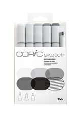 COPIC COPIC Sketch Markers, Gray Set of 6