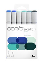COPIC COPIC Sketch Markers, Sea & Sky Set of 6