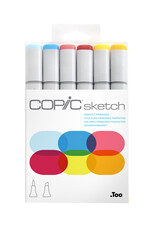 COPIC COPIC Sketch Markers, Perfect Primaries Set of 6