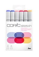 COPIC COPIC Sketch Markers, Floral Favorites 2 Set of 6