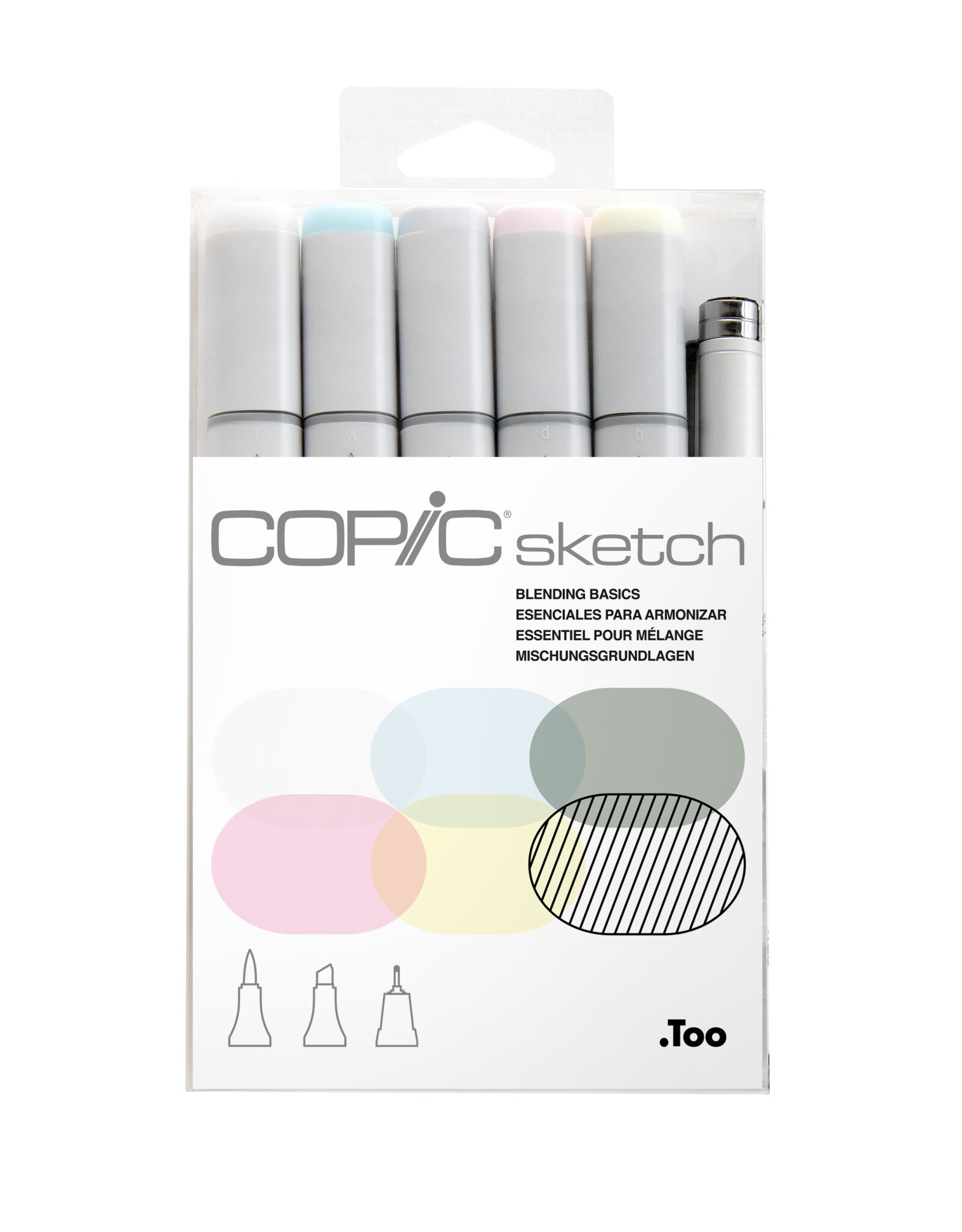 Copic Ciao Twin Tip Pastel Markers 6 Pack | Hobbycraft