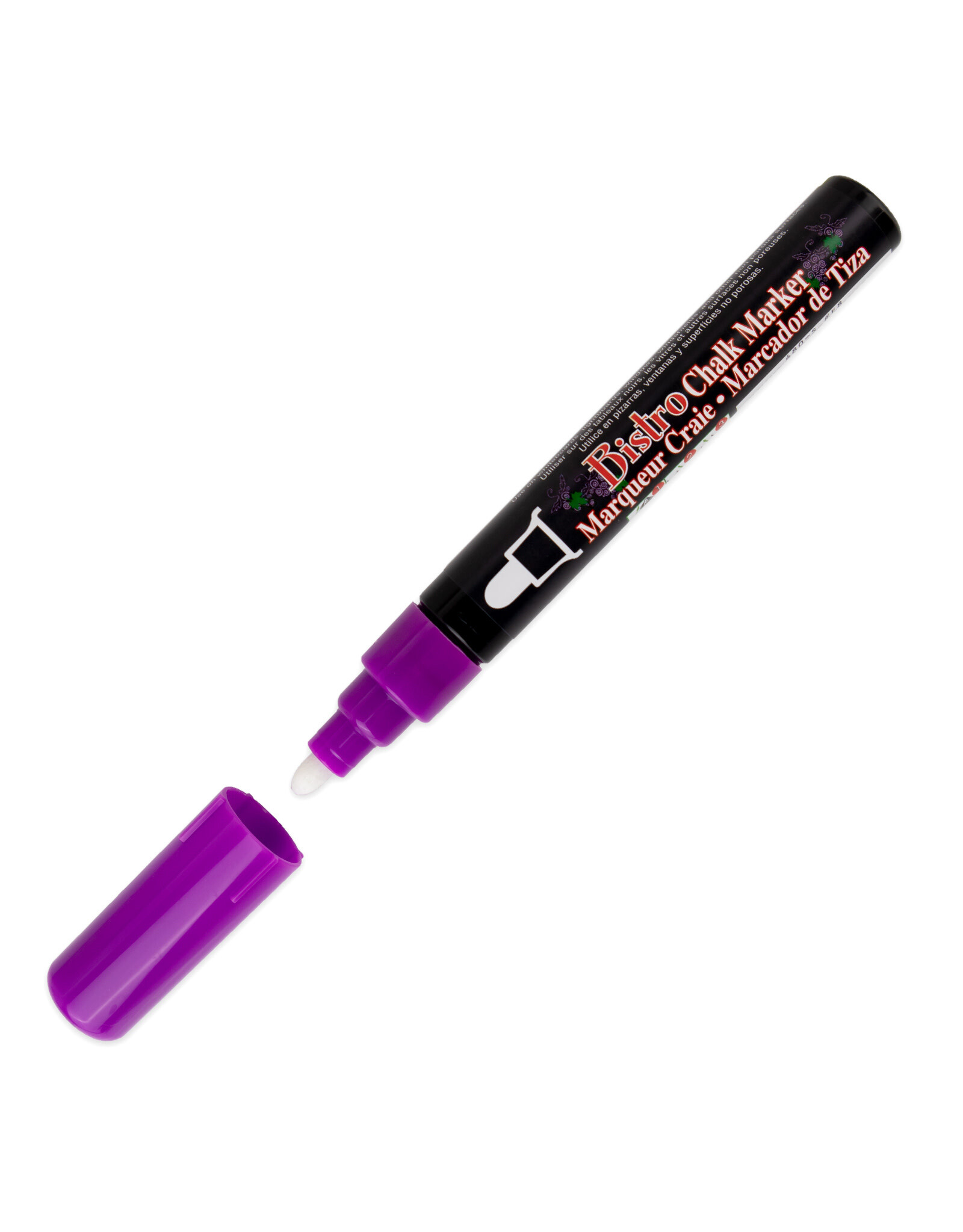 Uchida Uchida Bistro Chalk Marker, Fluorescent Violet, 6mm