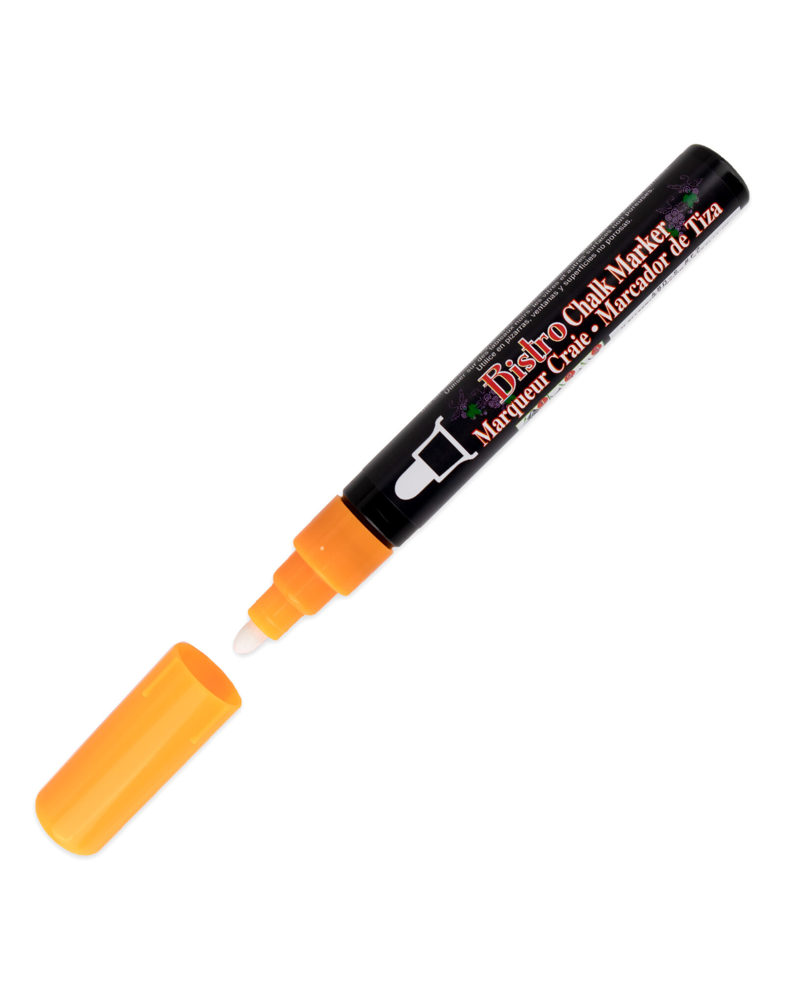 Uchida Uchida Bistro Chalk Marker, Fluorescent Orange, 6mm