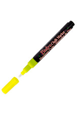 Uchida Uchida Bistro Chalk Marker, Fluorescent Yellow, 3mm