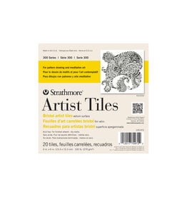 Strathmore Strathmore 300 Series Artist Tiles, Set of 20, 6” x 6”