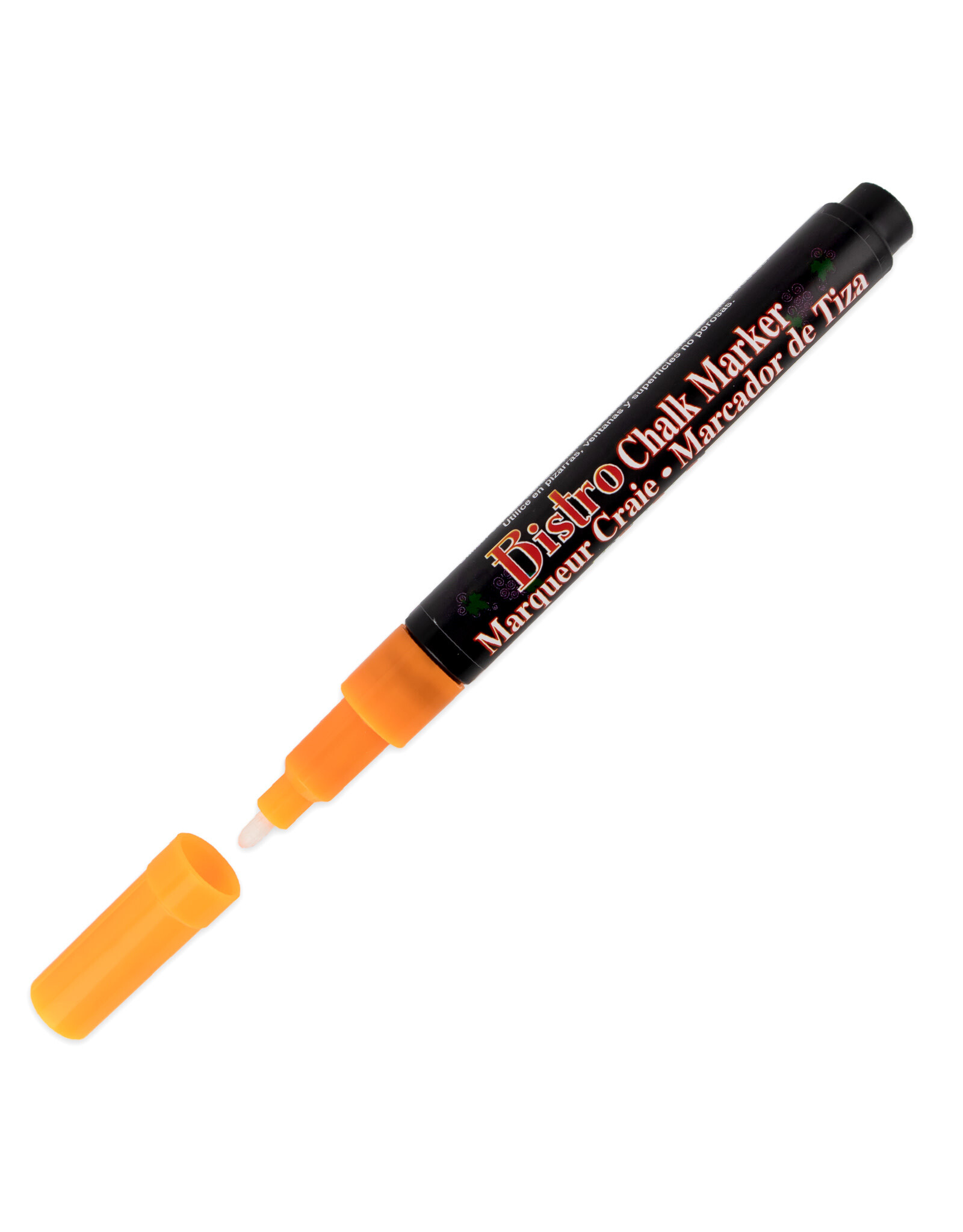 Uchida Uchida Bistro Chalk Marker, Fluorescent Orange, 3mm