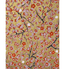 AITOH Aitoh Yuzenshi: Blossom on Gold, 21.5" x 31.5"
