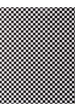 AITOH Aitoh Yuzenshi: Black and White Check, 19.25" x 26"