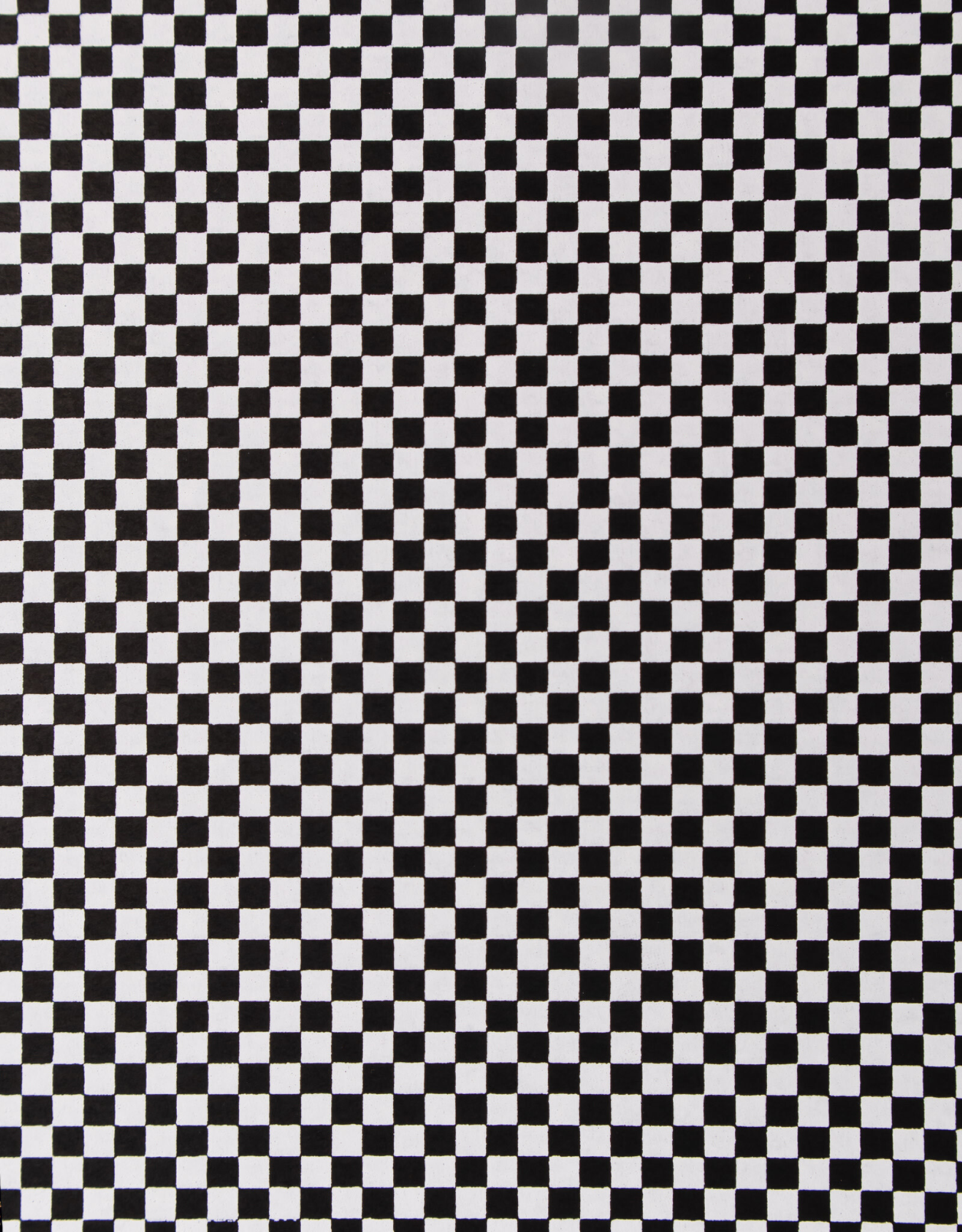 AITOH Aitoh Yuzenshi: Black and White Check, 19.25" x 26"