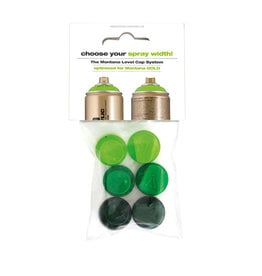 Montana Montana 6 Green Cap Set