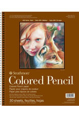 Strathmore Strathmore 400 Series Colored Pencil Pad, 30 Sheets, 11” x 14”