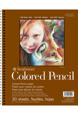 Strathmore Strathmore 400 Series Colored Pencil Pad, 30 Sheets, 9” x 12”