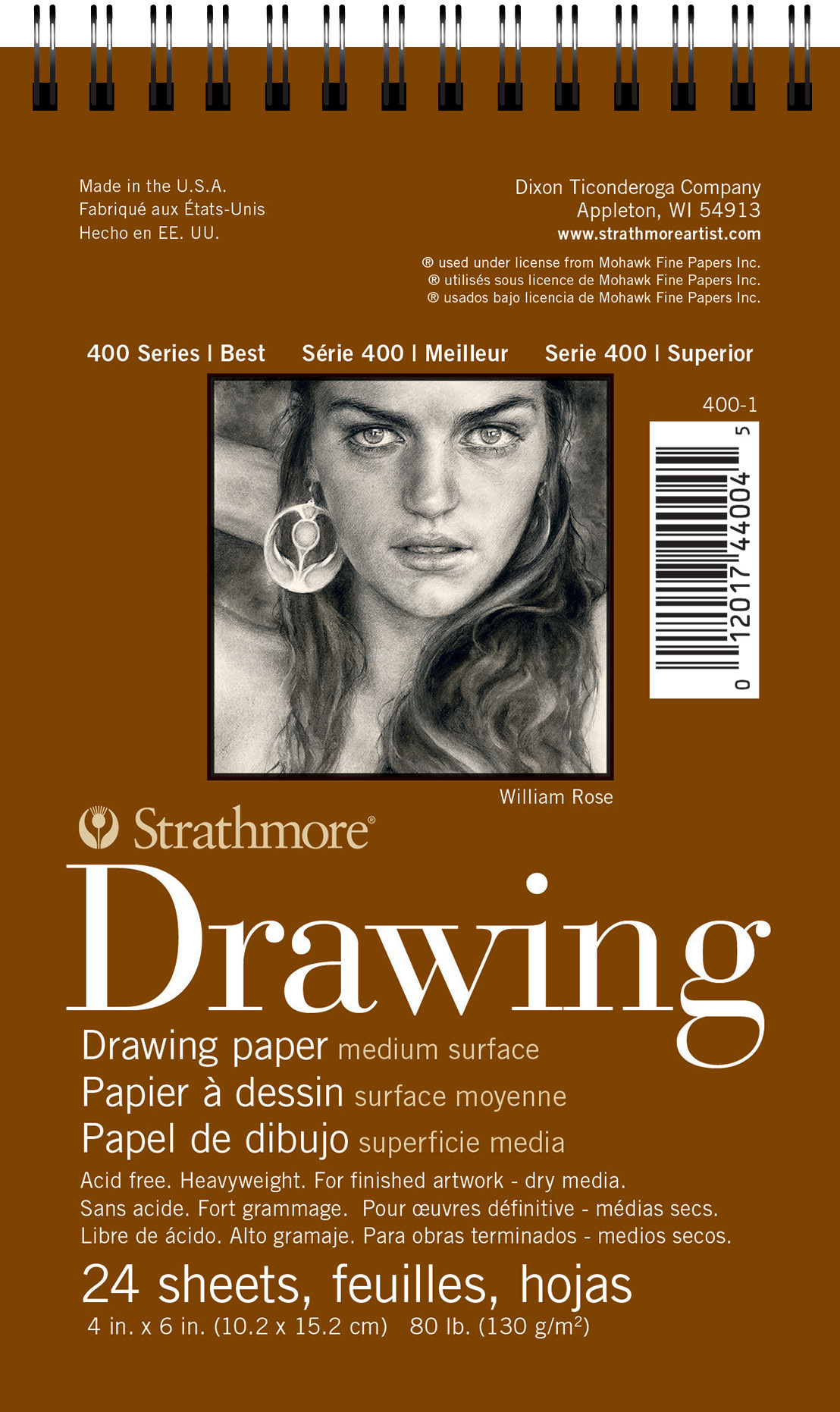 Strathmore 400 Series Drawing Pads, 24 Sheets, 4” x 6” - The Art  Store/Commercial Art Supply