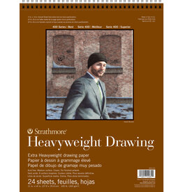 Strathmore Strathmore 400 Series Heavyweight Drawing Pads, 24 Sheets, 11” x 14"