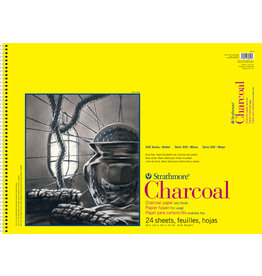 Strathmore Strathmore 300 Series Charcoal Pad, 24 Sheets, 18” x 24”