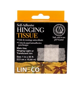 Lineco Lineco Mounting/Hinging Tissue, Self-Adhesive, 1" x 35'