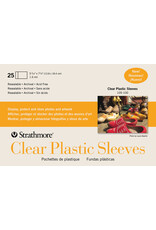 Strathmore Strathmore Clear Plastic Sleeves, Set of 25