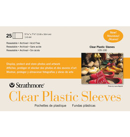 Strathmore Strathmore Clear Plastic Sleeves, Set of 25