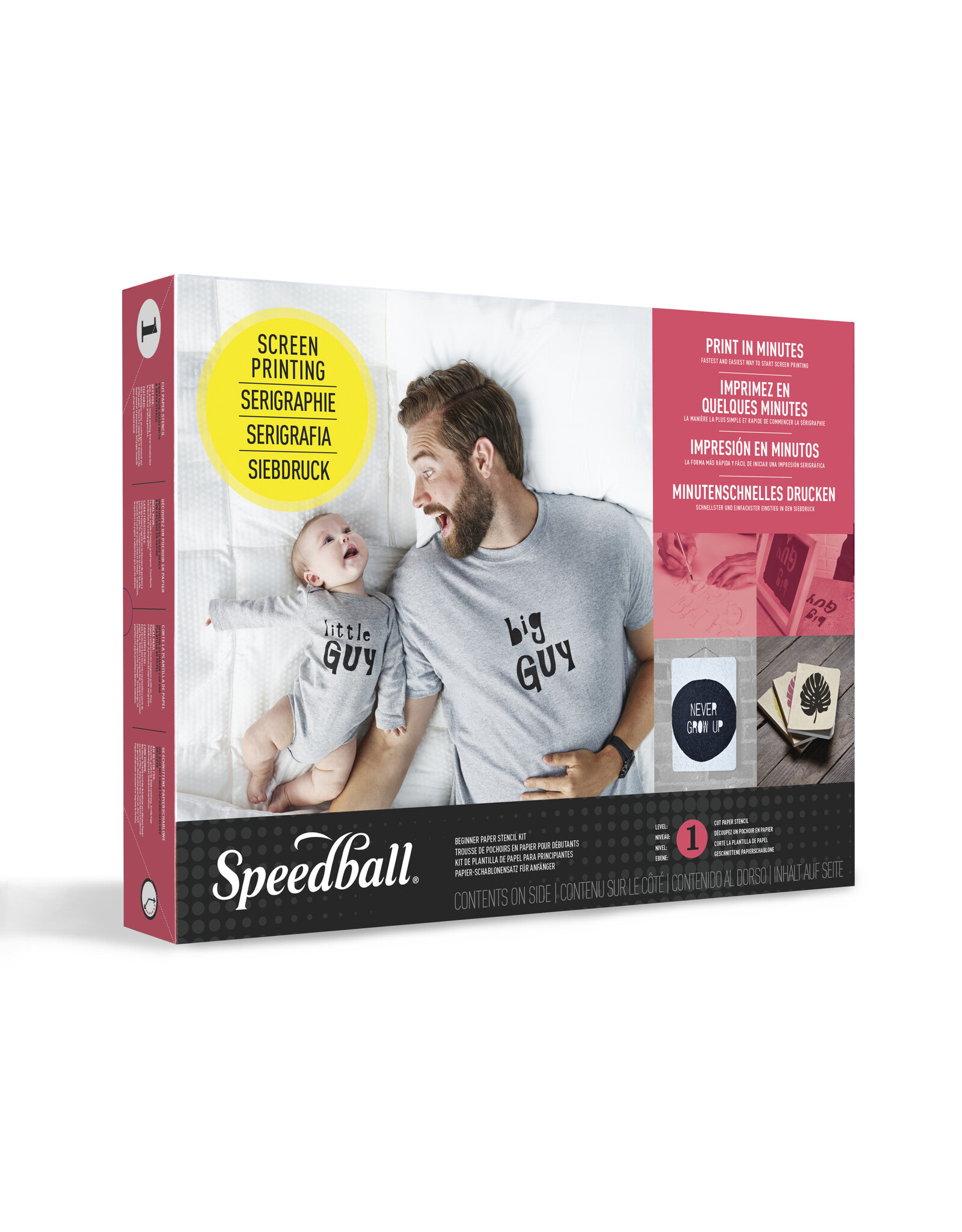 CLEARANCE Speedball Screen Printing, Intro Paper Stencil Kit