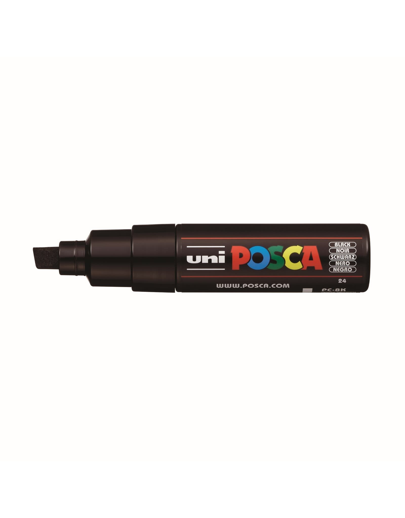 POSCA Uni POSCA Paint Marker, Broad Chisel, Black