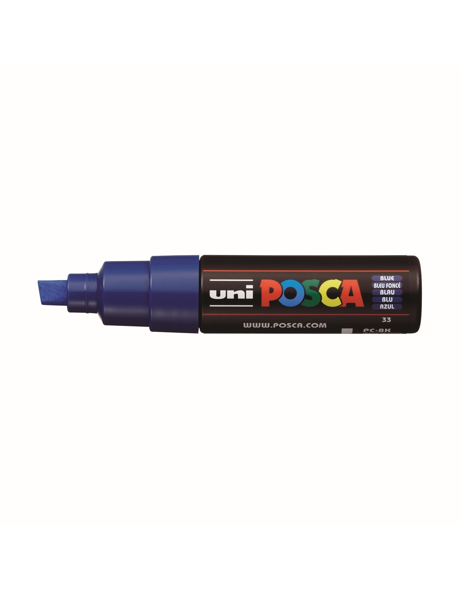 POSCA Uni POSCA Paint Marker, Broad Chisel, Blue