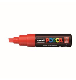 POSCA Uni POSCA Paint Marker, Broad Chisel, Red