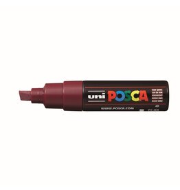 POSCA Uni POSCA Paint Marker, Broad Chisel, Red Wine
