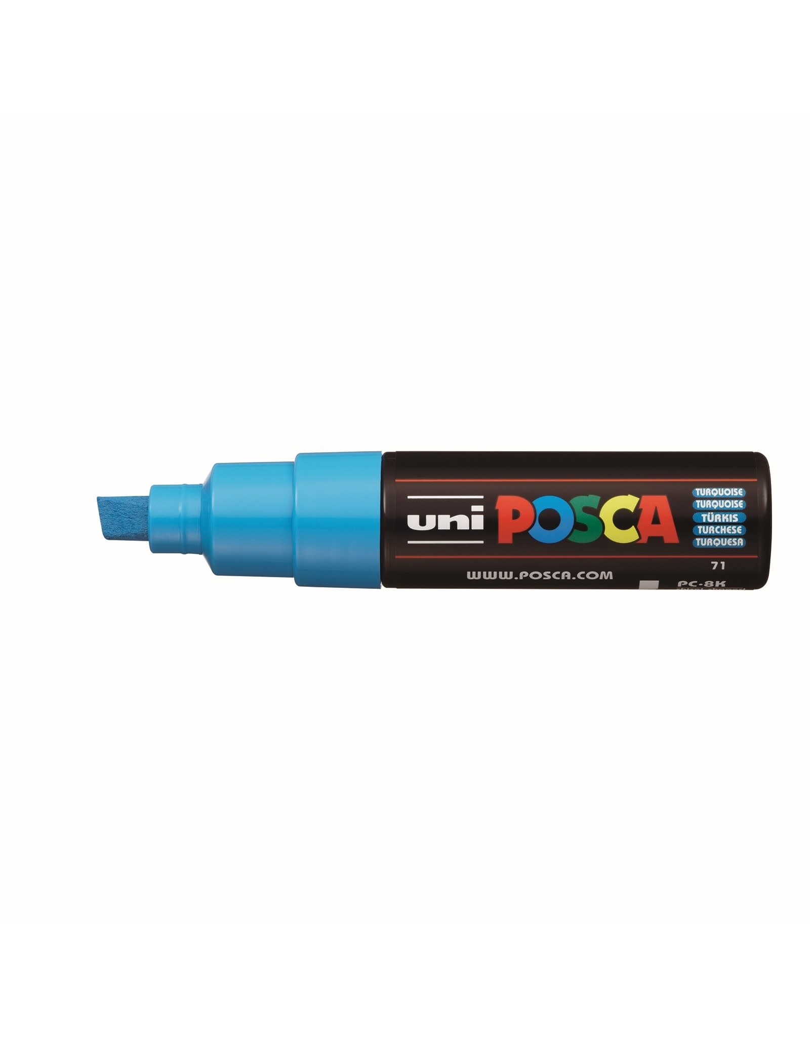 POSCA Uni POSCA Paint Marker, Broad Chisel, Turquoise