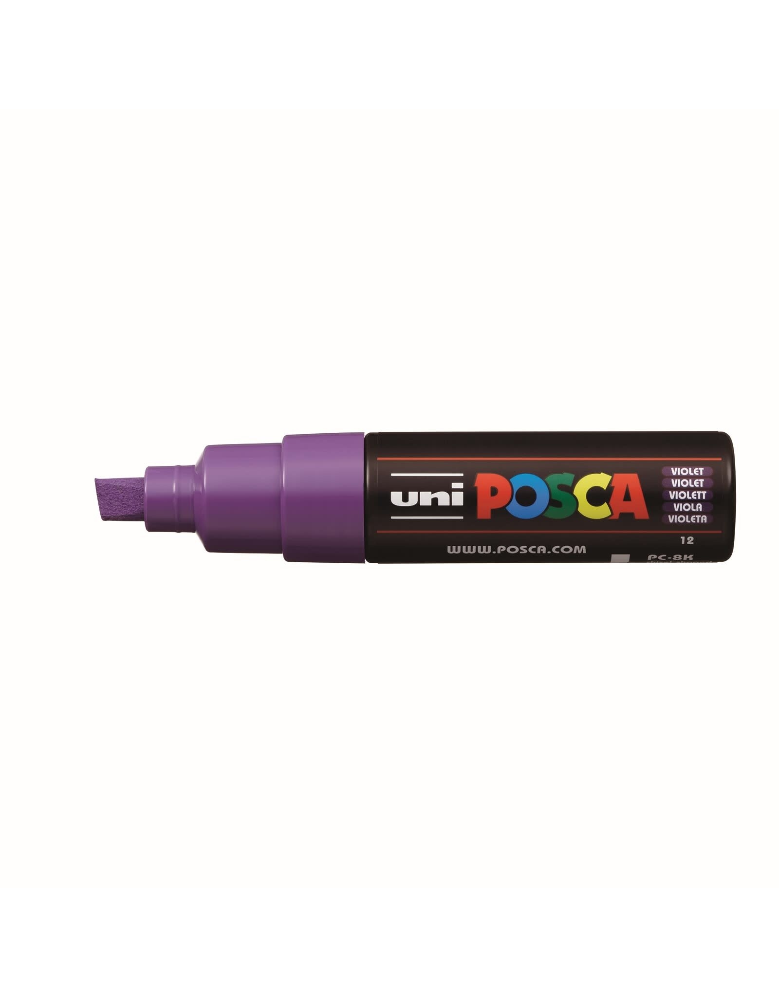 POSCA Uni POSCA Paint Marker, Broad Chisel, Violet