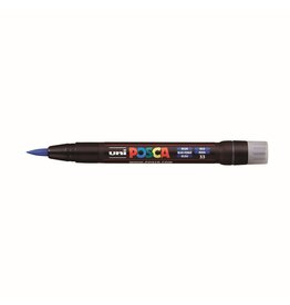 POSCA Uni POSCA Paint Marker, Brush, Blue