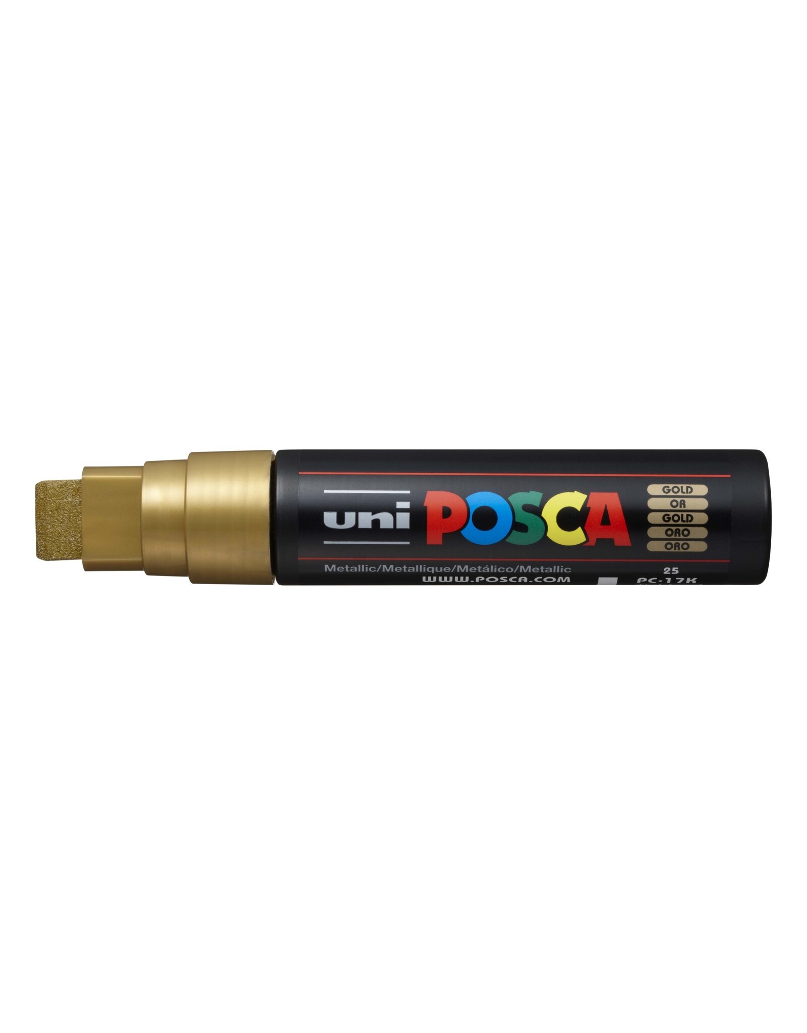 POSCA Uni POSCA Paint Marker, Extra-Broad, Gold
