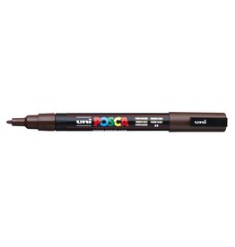 POSCA Uni POSCA Paint Marker, Fine, Dark Brown