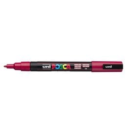 POSCA Uni POSCA Paint Marker, Fine, Dark Red