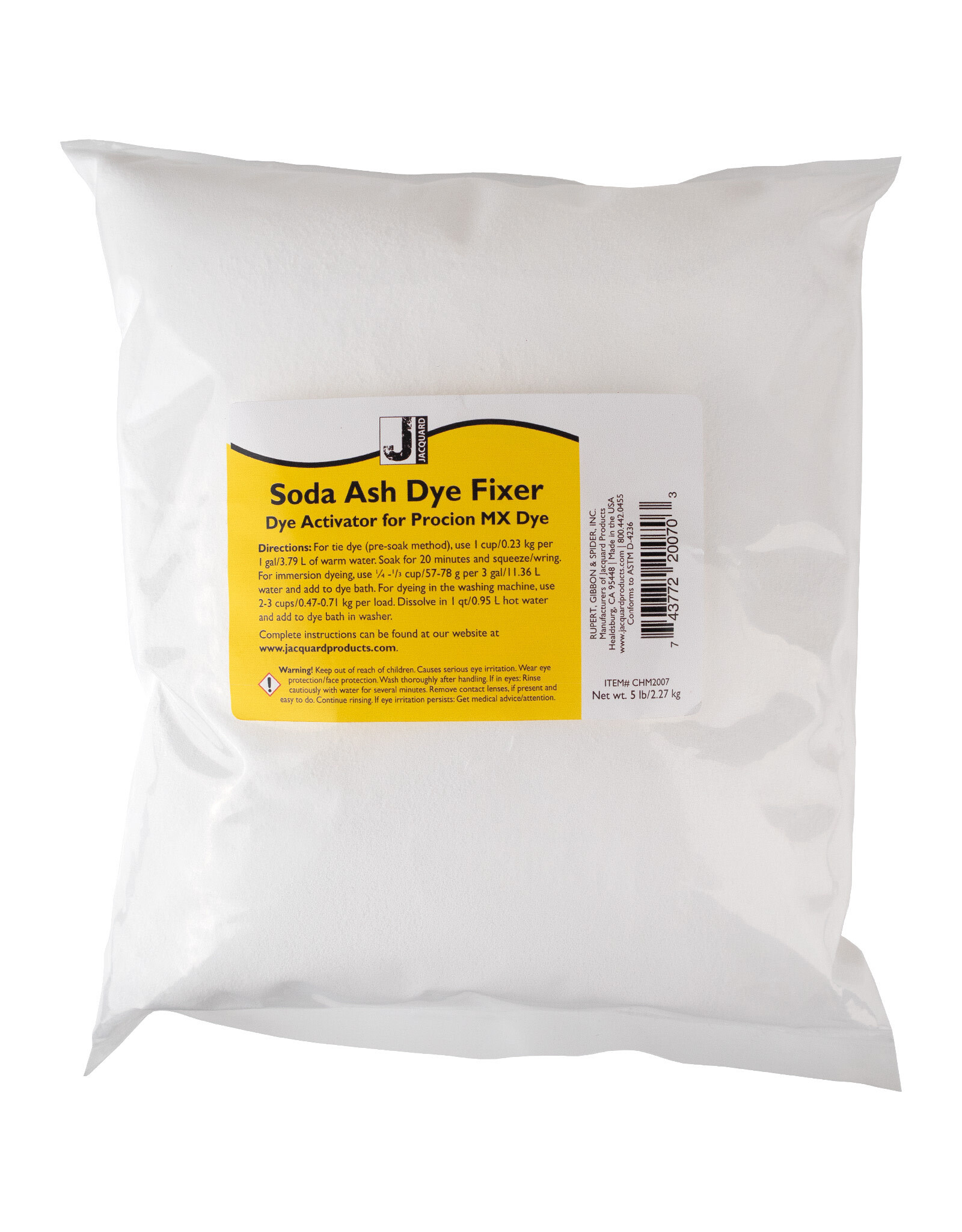 Jacquard Soda Ash 5lb - The Art Store/Commercial Art Supply