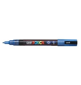 POSCA Uni POSCA Paint Marker, Fine, Glitter Blue