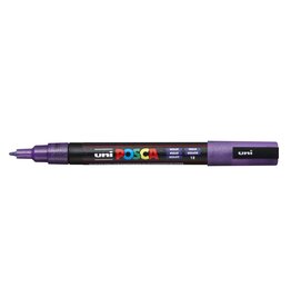 POSCA Uni POSCA Paint Marker, Fine, Glitter Violet