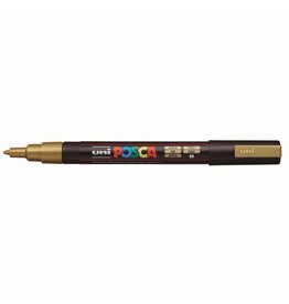 POSCA Uni POSCA Paint Marker, Fine, Gold